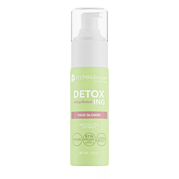 Bell HYPO Detox Face Glower Gel, żelowy fluid, 01, 30g