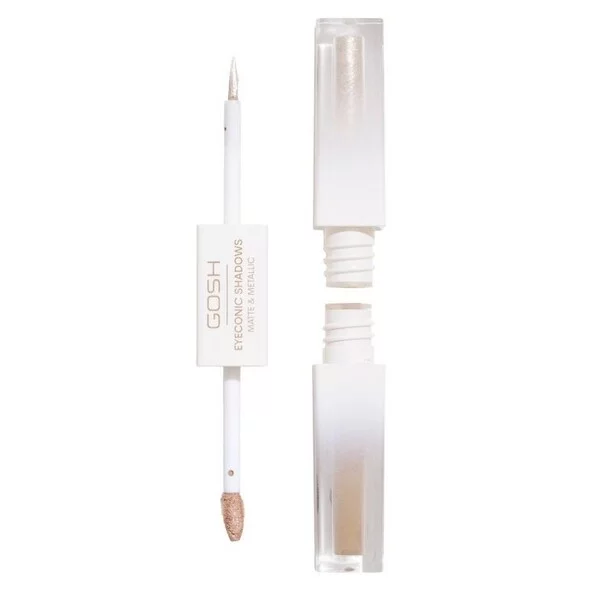 Gosh Matte & Metallic, cienie w kremie z aplikatorem, 001 Basic B, 5ml