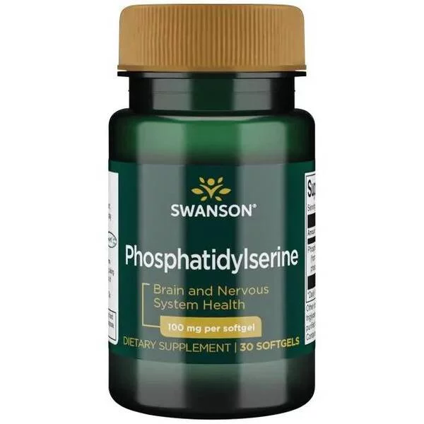 Swanson Fosfatydyloseryna 100mg 30kaps