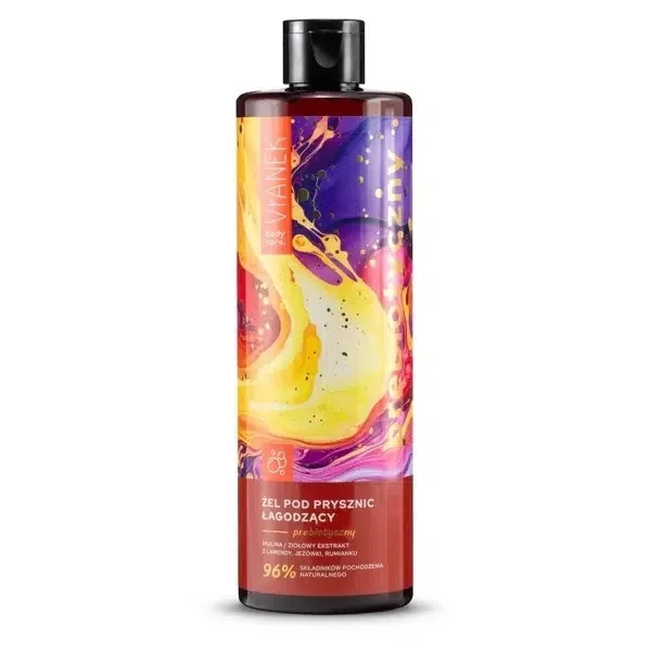 Vianek, prebiotyczny żel pod prysznic łagodzący, 400ml