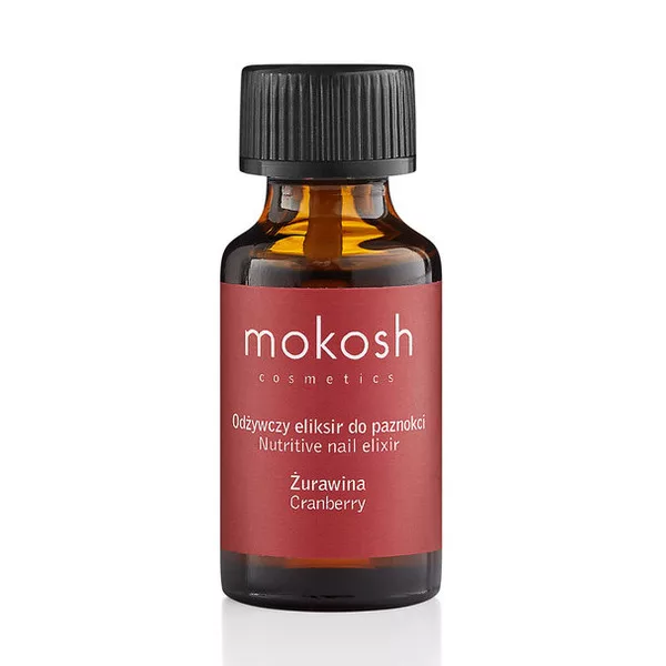 Mokosh, odżywczy eliksir do paznokci, żurawina, 10ml