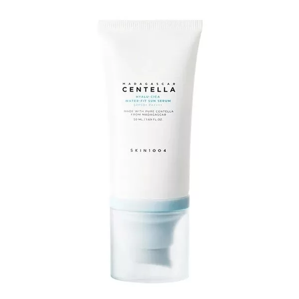 Skin1004 Madagascar Centella Hyalu-Cica Water-Fit Sun Serum lekki nawilżający krem przeciwsłoneczny SPF50+ PA++++ 50ml