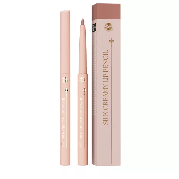 Bell Silk Creamy Lip Pencil, trwała konturówka do ust, 01 Caramel, 0,27g