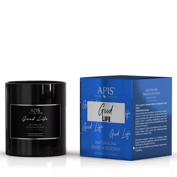 Apis Good Life, Naturalna świeca sojowa, 220g