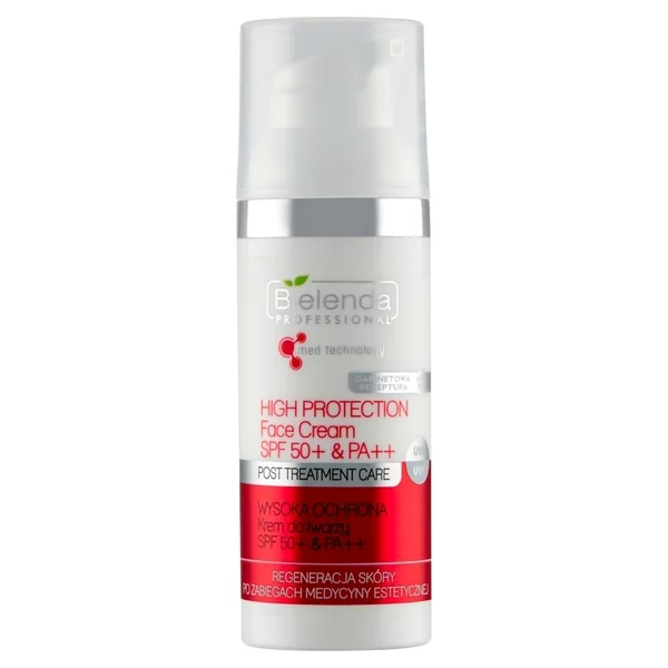 Bielenda Professional Krem do twarzy SPF 50+ & PA++ wysoka ochrona 50 ml