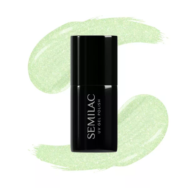 Semilac 497 Green Groove, lakier hybrydowy, 7ml
