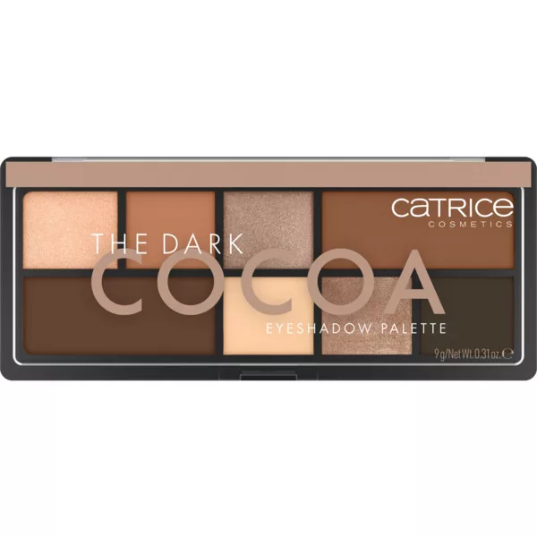 Catrice The Dark Cocoa Eyeshadow Palette, paleta cieni do powiek, 9g
