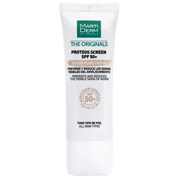Martiderm Proteos Screen SPF50+ Color Fluid Cream koloryzujący fluid ochronny do twarzy 40ml