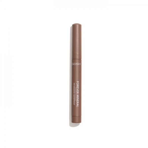 Gosh Forever Mineral, cień do powiek w sztyfcie wodoodporny, 016 Matt Chocolate, 1.4g