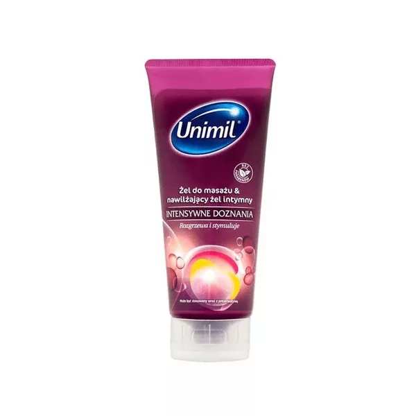 Unimil Intensywne Doznania żel do masażu i nawilżający żel intymny 200ml