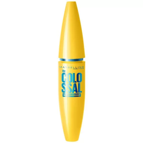 Maybelline New York Volume Express Colossal, wodoodporny tusz do rzęs Glam Black, 10ml