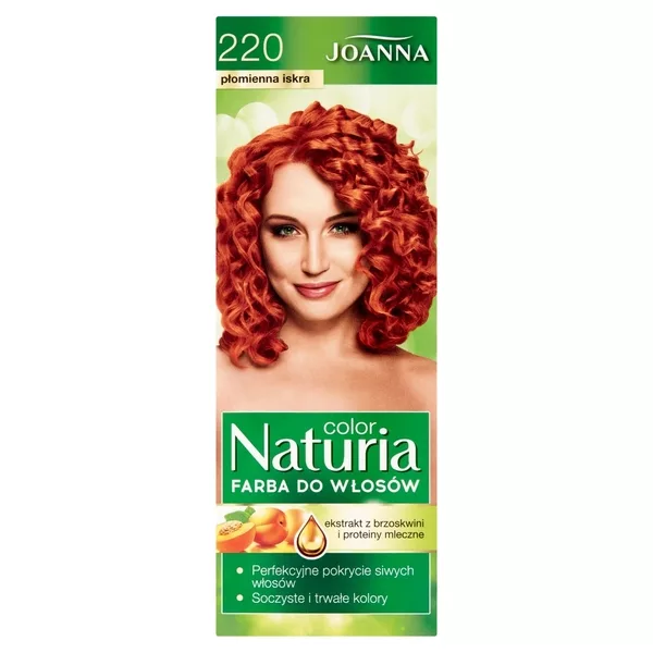Joanna Naturia Color Farba do włosów płomienna iskra 220