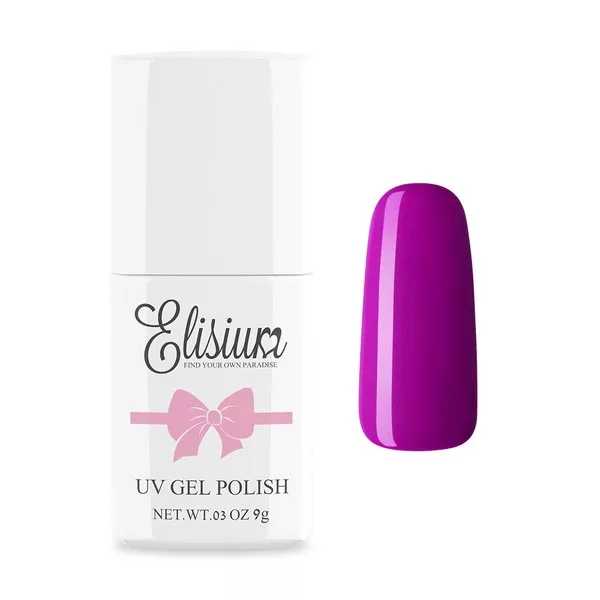 Elisium, lakier hybrydowy 125 Just Fuchsia, 9g
