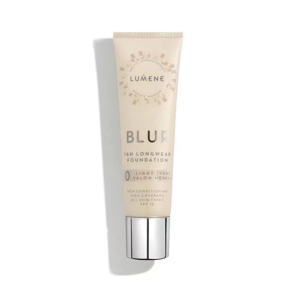 Lumene Blur, kremowy podkład wygładzający, 30ml, 0. - Light Ivory