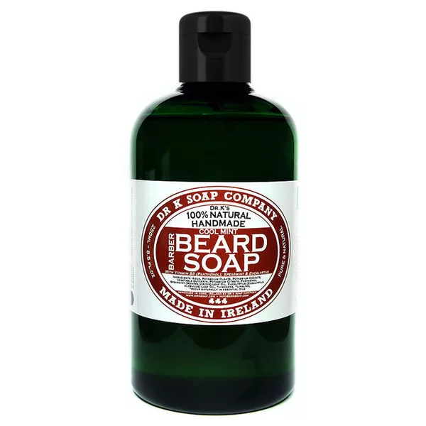 Dr K Soap Company Cool Mint, męski szampon do brody, 250ml