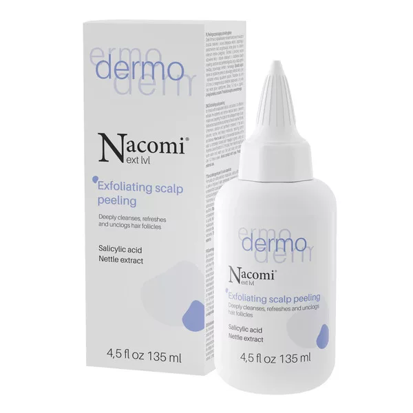 Nacomi Nxt Lvl Dermo, peeling oczyszczający do skóry głowy, 135ml