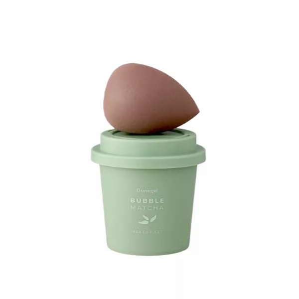 Donegal Bubble Matcha gąbka do makijażu + etui 4366