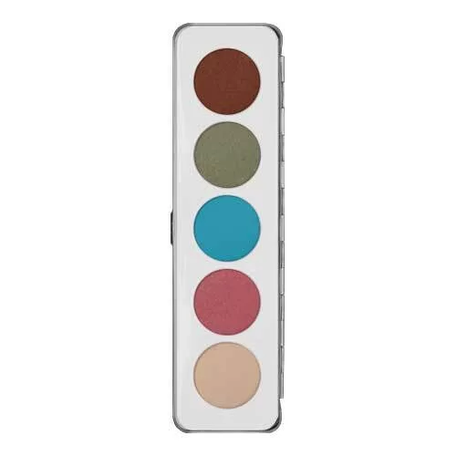 Kryolan, paleta 5 cieni do powiek, 12,5g, Iridescent
