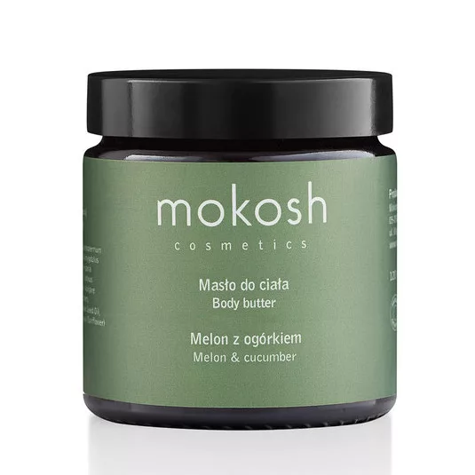 Mokosh, masło do ciała, melon z ogórkiem, 120ml
