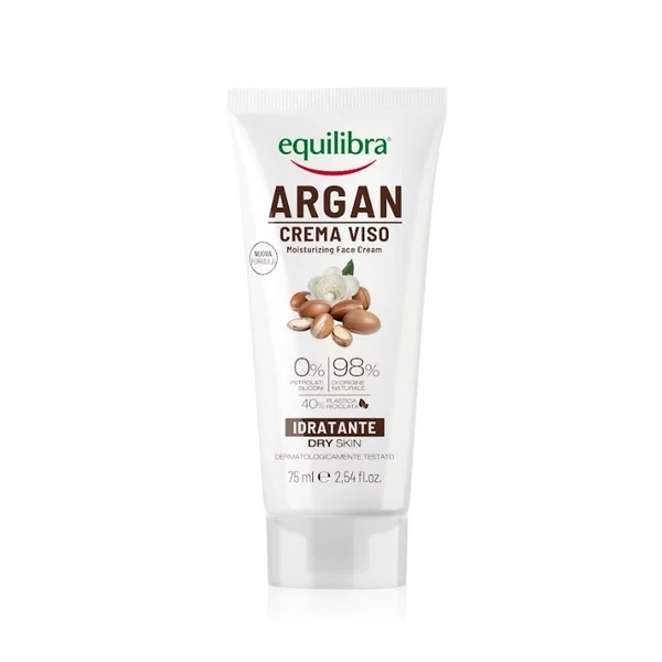 Equilibra Argan Moisturizing Face Cream arganowy nawilżający krem do twarzy 75ml