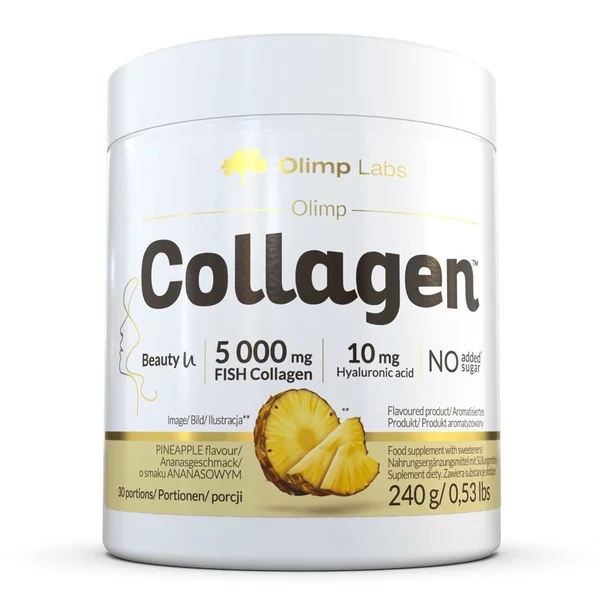 Olimp Labs Olimp Collagen kolagen suplement diety smak ananasowy 240g