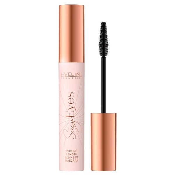 Eveline Sexy Eyes, pogrubiająco-wydłużająco-liftingujący tusz do rzęs, 8ml