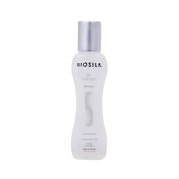 Biosilk Silk Therapy, odżywczy jedwab do włosów zniszczonych i suchych, 67ml