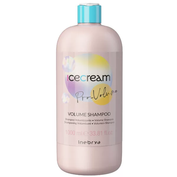 Inebrya Ice Cream Pro Volume, szampon zwiększający objętość, 1000ml