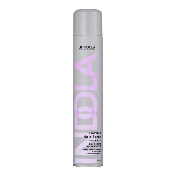 Indola Finish, elastyczny lakier do włosów, 500ml