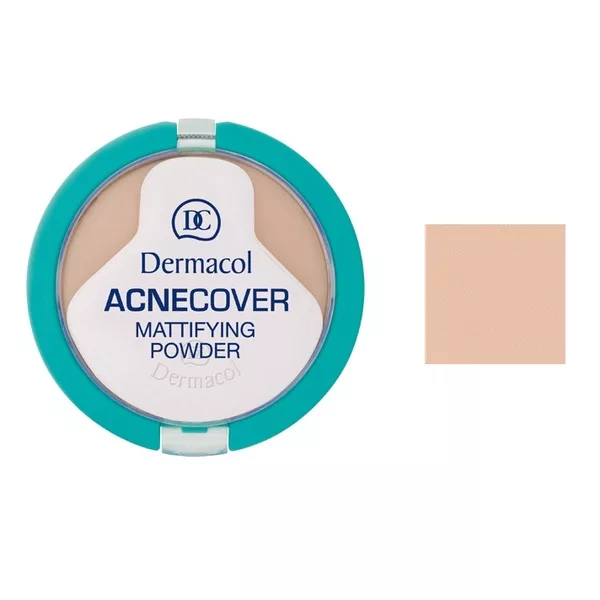 Dermacol Acnecover Mattifying Powder puder matujący w kompakcie 02 Shell 11g