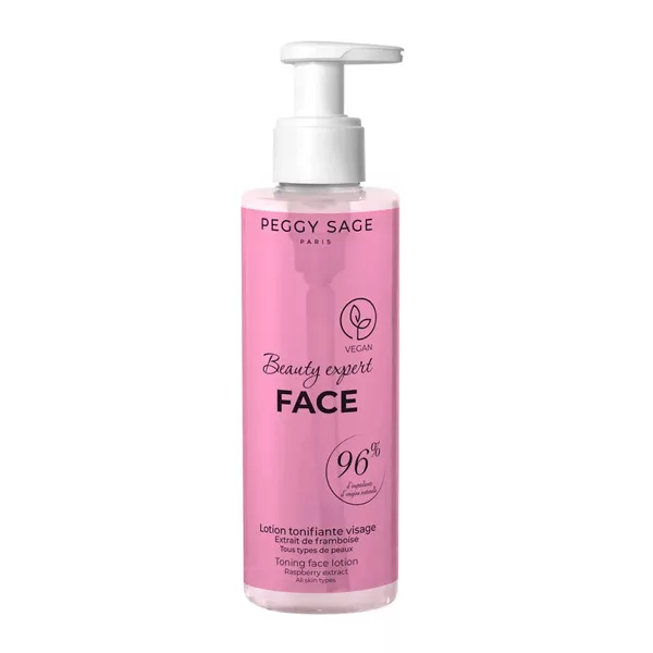 Peggy Sage, tonik do twarzy z ekstraktem z malin, 200ml, ref.400032