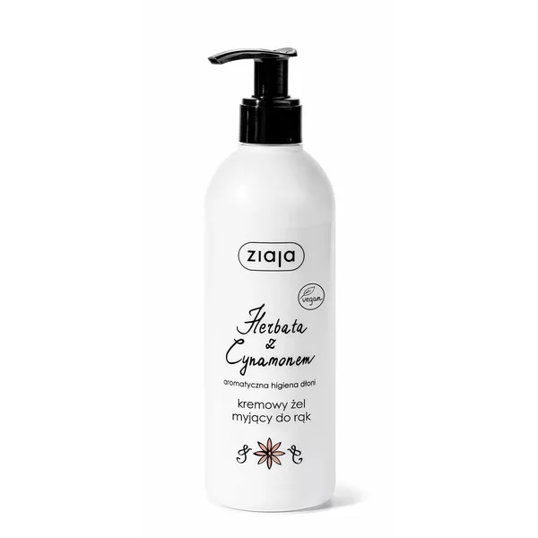 Ziaja, kremowe mydło do rąk, herbata z cynamonem, 270ml