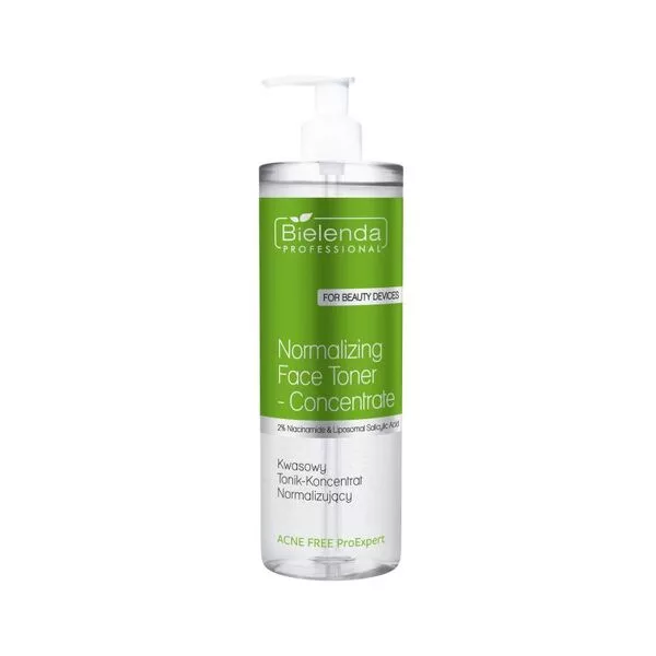 Bielenda Professional Is Acne Free, ProExpert Kwasowy koncentrat - tonik normalizujący, 500ml