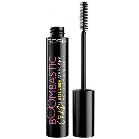 Gosh Boombastic Crazy, tusz do rzęs wydłużająco-pogrubiający, Crazy Blue, 12ml