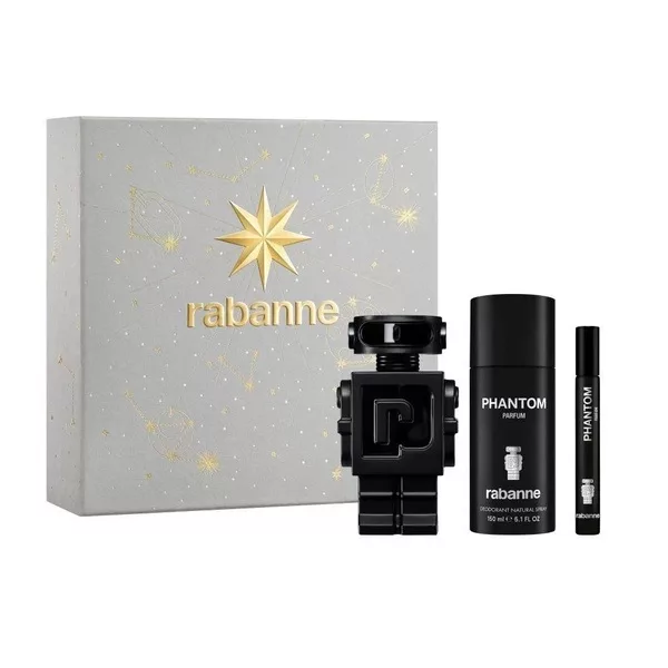 Paco Rabanne Phantom zestaw perfumy spray 100ml + dezodorant spray 150ml + perfumy spray 10ml (M)