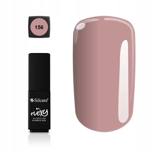 Silcare Flexy Hybrid Gel Glamour lakier hybrydowy 156 4.5g