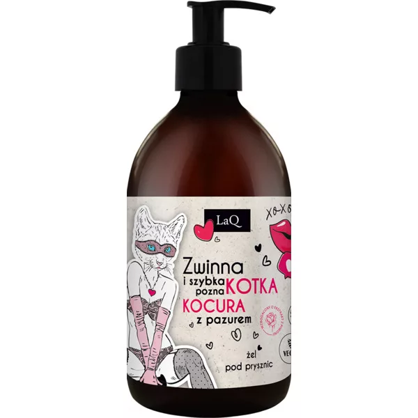LaQ Kotka pozna kocura, żel do mycia ciała i rąk, 500ml