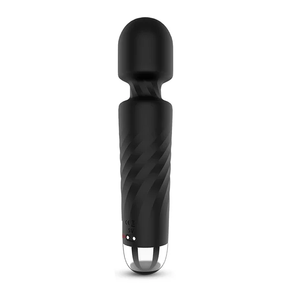 S-Hande Hero-2 masażer wand z 7 trybami wibracji i 4 szybkościami Black