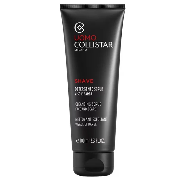 Collistar Uomo oczyszczający peeling do twarzy i brody 100ml