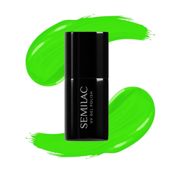 Semilac, lakier hybrydowy, 7ml, 447 Loco Lime