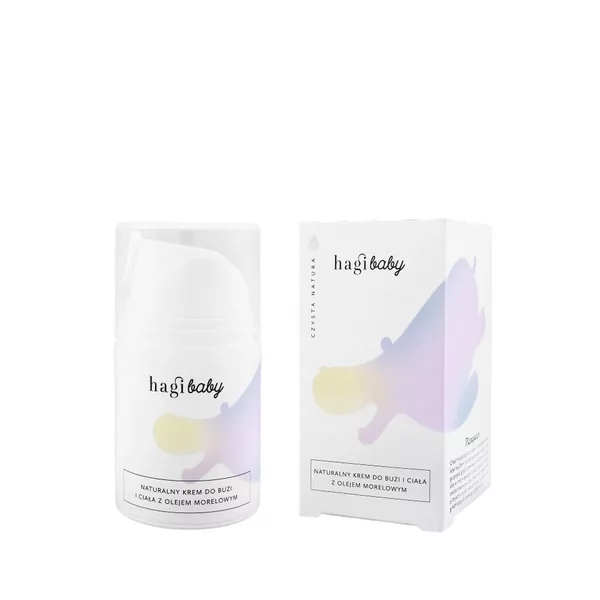 Hagi Baby naturalny krem do buzi i ciała dla dzieci z olejem morelowym 50ml