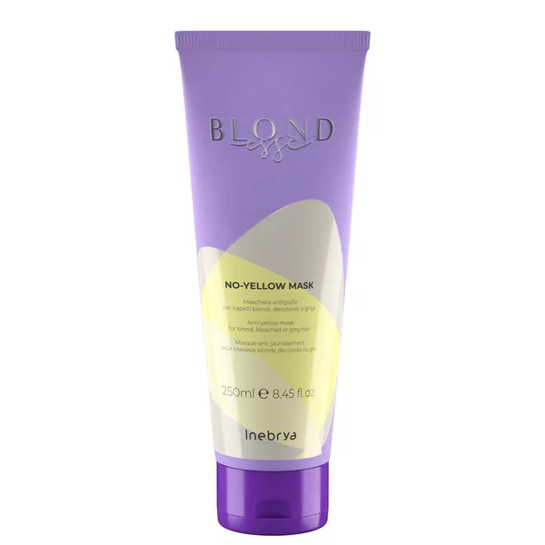 Inebrya Blondesse No Yellow, maska do włosów, 250ml