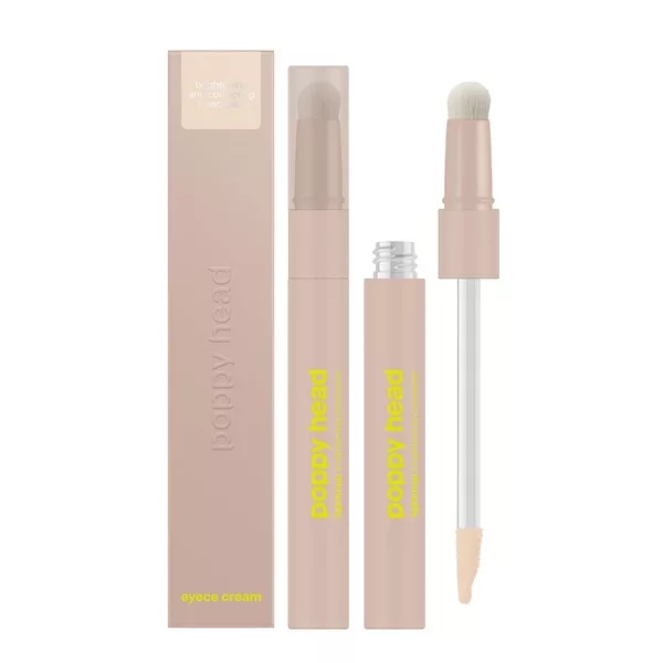 Poppy Head Eyece Cream rozświetlająco-korygujący korektor pod oczy 04 Apricot Frappe