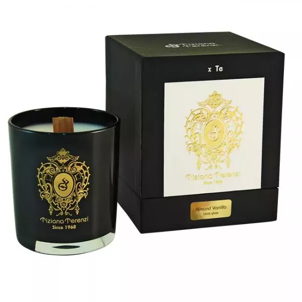 Tiziana Terenzi Almond Vanilla świeca zapachowa z nutą imbiru i kokosa 170g