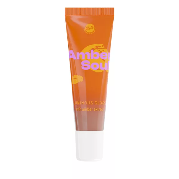 Bell Amber Soul Luminous Gloss, błyszczyk do ust, 001 Caramel amber, 10g