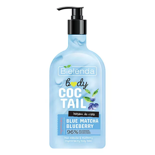 Bielenda Body Coctail Regenerujący Balsam Do Ciała Blue Matcha + Blueberry, 400ml