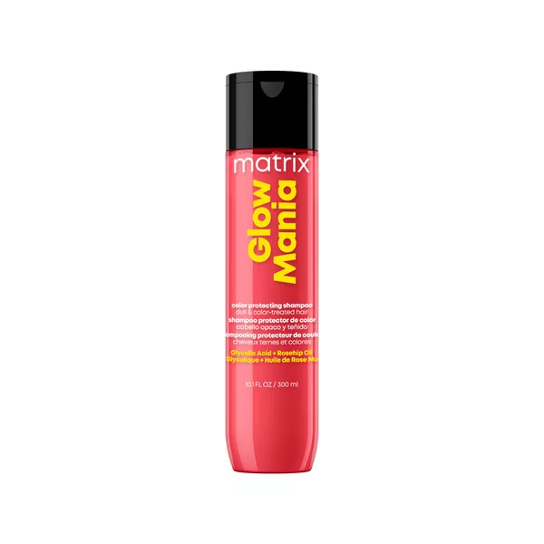 Matrix Glow Mania, szampon nabłyszczający do włosów koloryzowanych, 300ml
