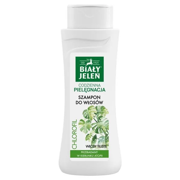Biały Jeleń Hipoalergiczny szampon do włosów z naturalnym chlorofilem 300ml