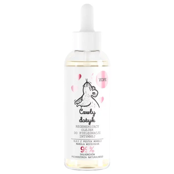 Yope Czuły Dotyk, regenerujący olejek do pielęgnacji intymnej, 50ml