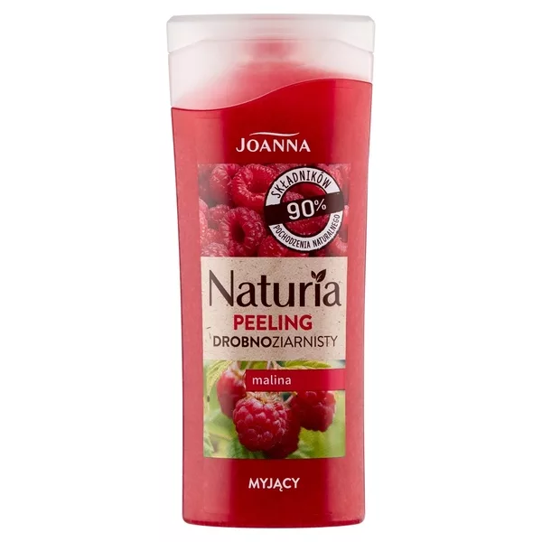 Joanna Naturia Peeling drobnoziarnisty malina 100 g